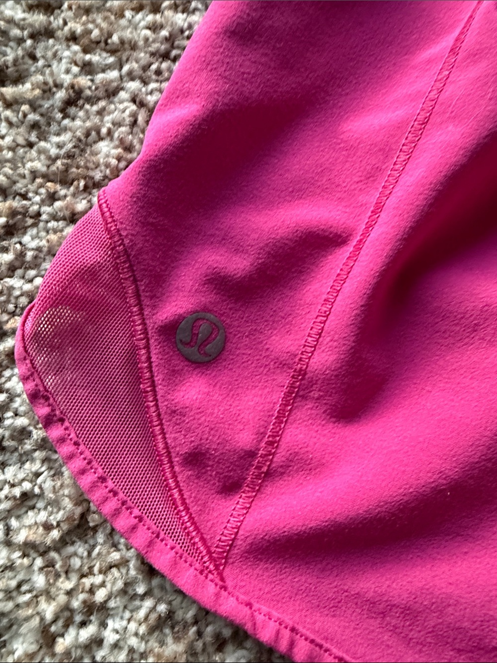 lululemon athletica Bright Pink Athletic Shorts - Picture 3 of 4